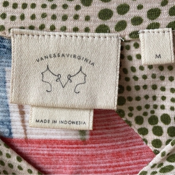 Anthropologie Vanessa Virginia Askew Kimono Boho Blouse, Medium - Picture 3 of 5